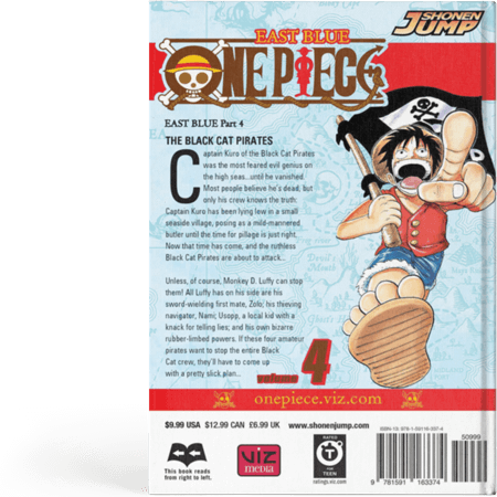 مانگای One Piece Vol.4